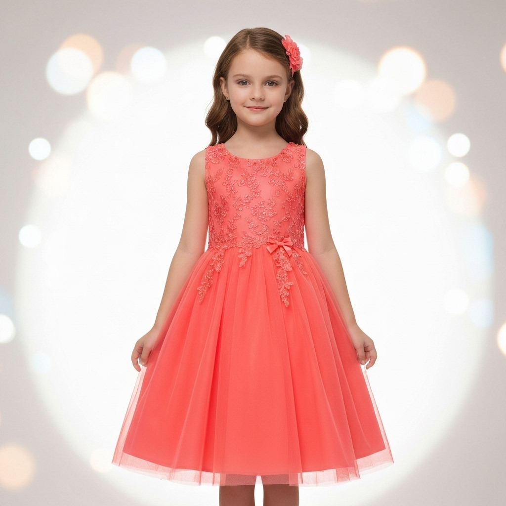 Dress Pesta Anak Perempuan Elegan