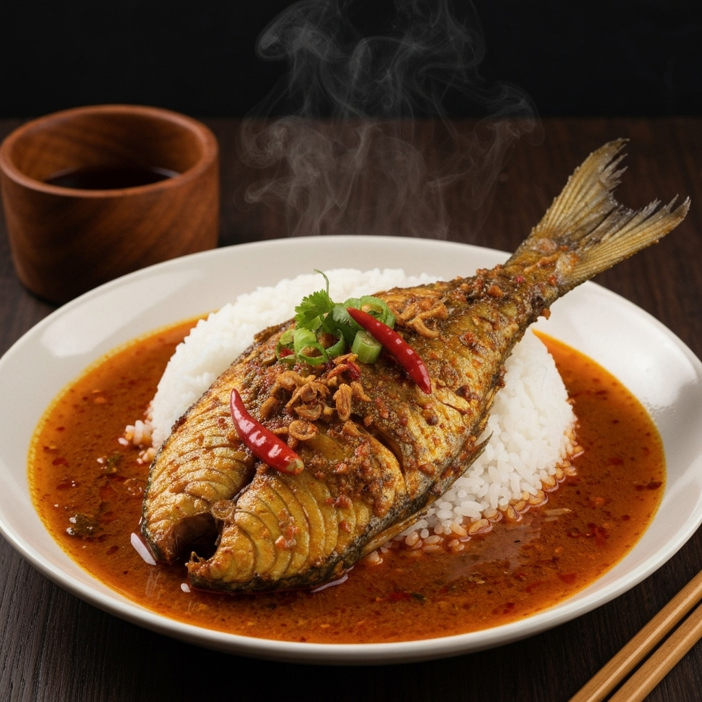 Mangut Ikan Pari Asap Spesial