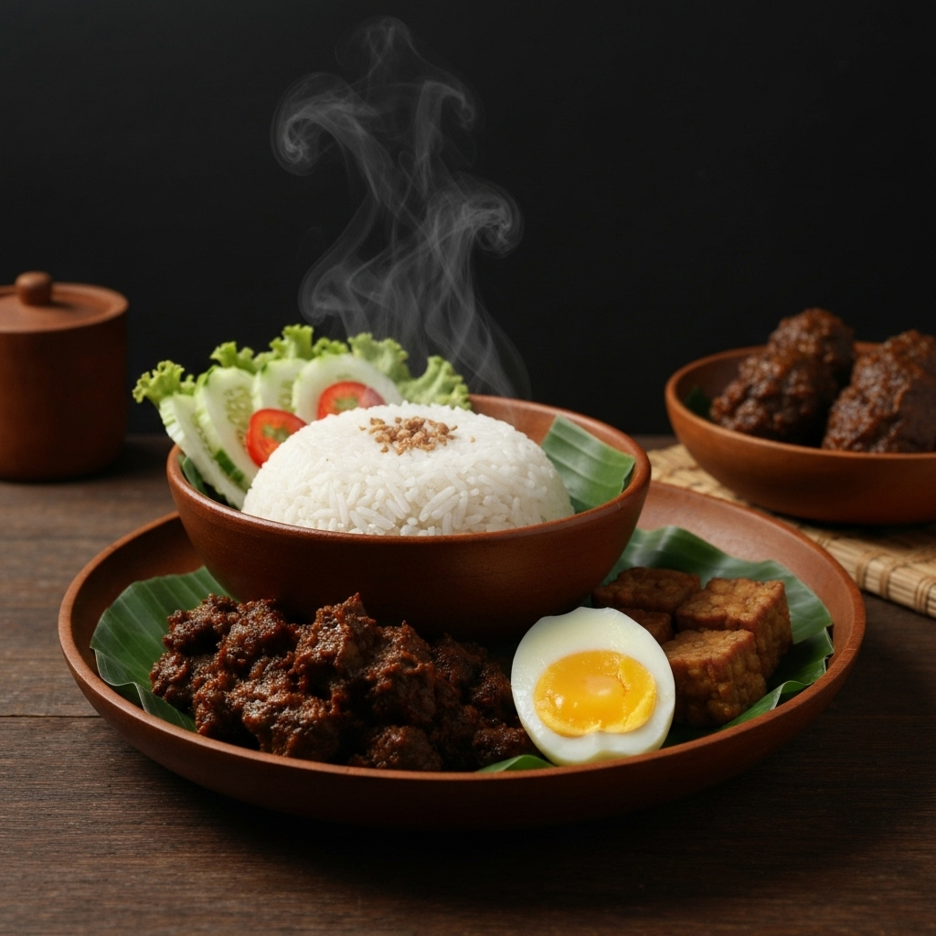 Nasi Gudeg Komplit