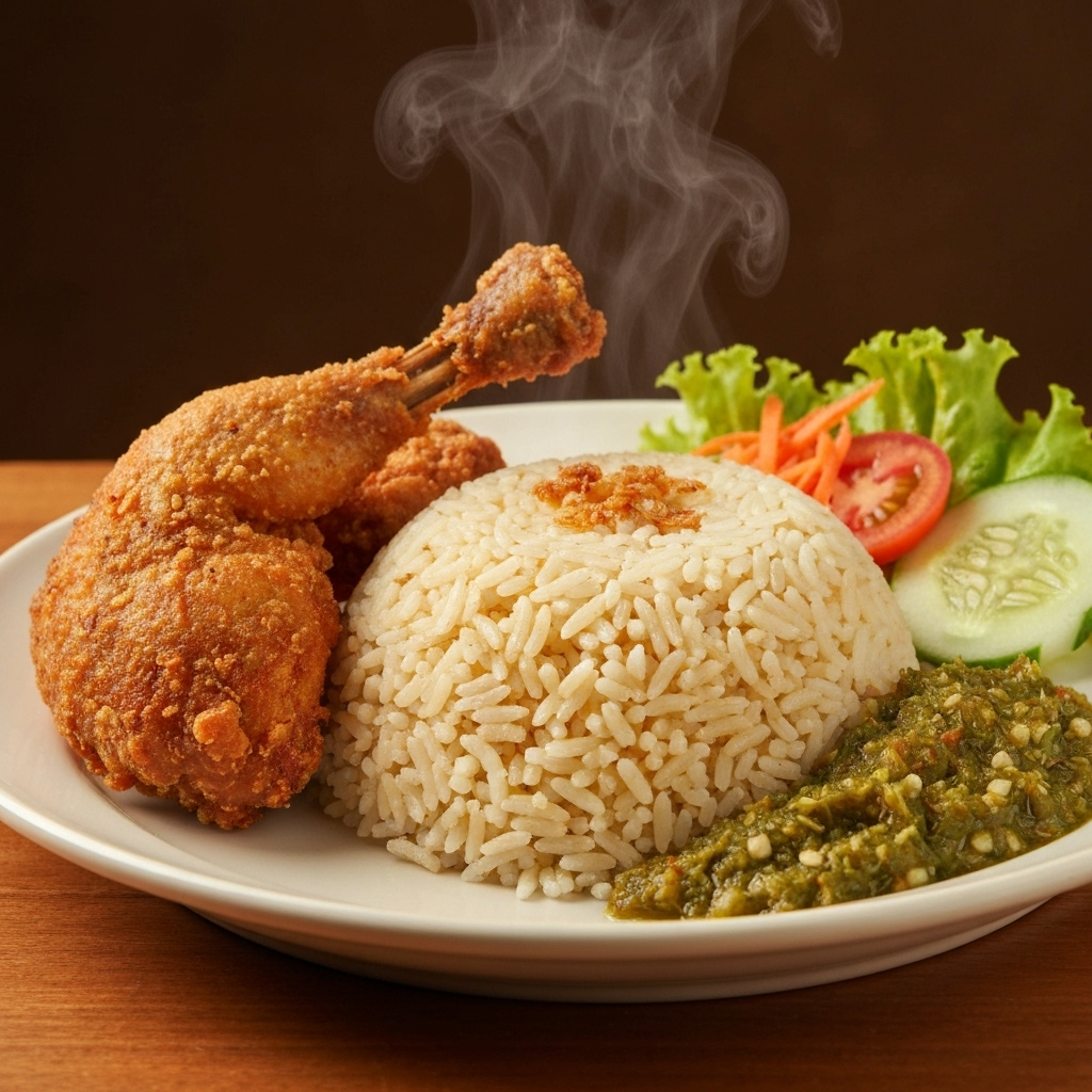 Paket Nasi Ayam Geprek Sambal Matah