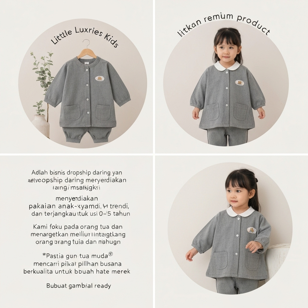 Pakaian anak berkualitas premium