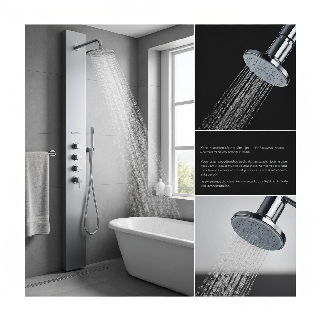 Premium bathroom interior